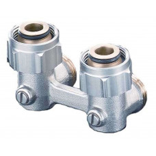 Oventrop 'Multiflex' F ZB 3/4"x3/4" узел нижнего подключения угловой для радиаторов (1015814)
